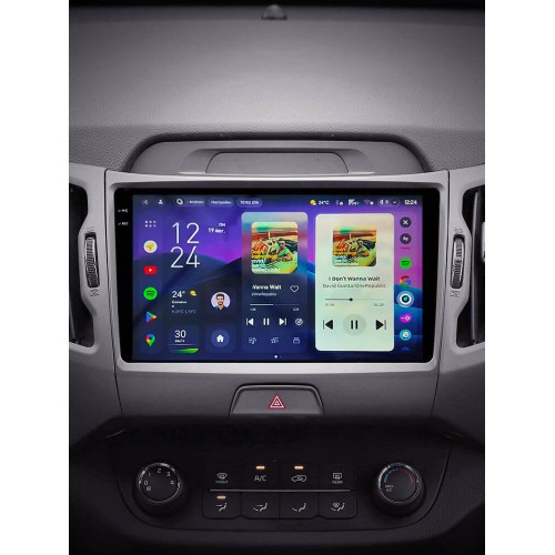 Штатна магнітола Teyes CC4 2k 6+64 Gb Kia Sportage 3 SL 2010-2016 (C) 9"