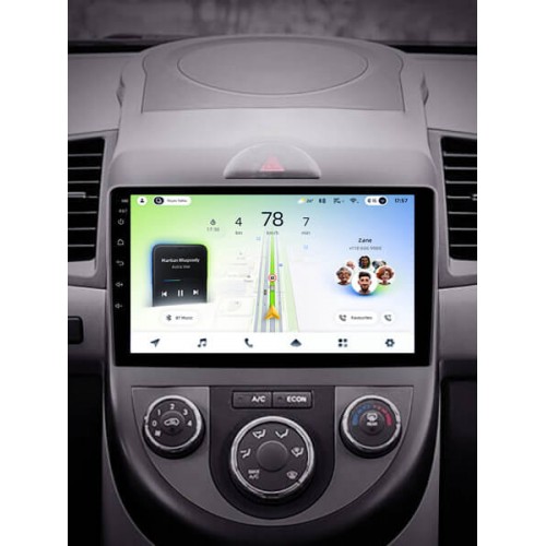 Штатна магнітола Teyes CC4L 6+64 Gb Kia Soul 1 2008-2014 9"