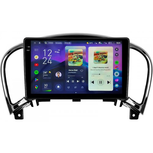 Штатная магнитола Teyes CC4 Pro 2k 8+128 Gb Nissan Juke 2010-2014 9"