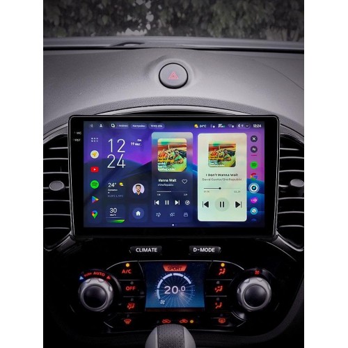 Штатная магнитола Teyes CC4 Pro 2k 8+128 Gb Nissan Juke 2010-2014 9"