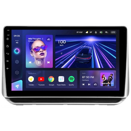 Штатная магнитола Teyes CC3 4+32 Gb Nissan Altima L34 (0 Din) 2018-2020 10"
