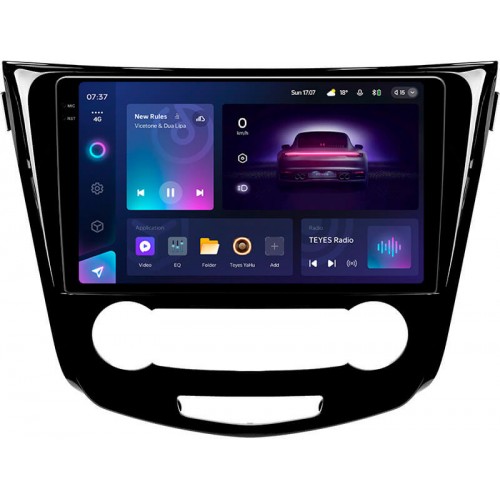 Штатная магнитола Teyes CC3 2k 4+64 Gb Nissan Qashqai / X-Trail 3 T32 2013-2022 Manual air conditioning (F1) (C) 10"