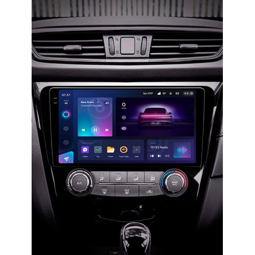 Штатная магнитола Teyes CC3 2k 4+64 Gb Nissan Qashqai / X-Trail 3 T32 2013-2022 Manual air conditioning (F1) (C) 10"