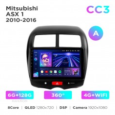 Штатна магнітола Teyes CC3 6+128 Gb 360° Mitsubishi ASX 1 2010-2016 (A) 10