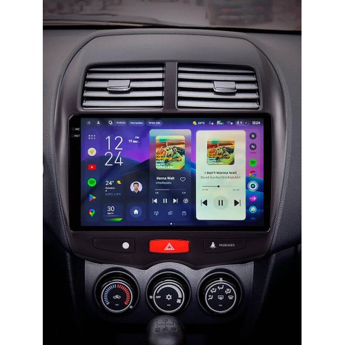 Штатная магнитола Teyes CC4 Pro 2k 8+128 Gb Mitsubishi ASX 1 2010-2016 (A) 10"