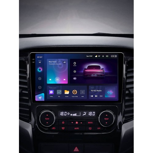Штатная магнитола Teyes CC3 2k 4+32 Gb Mitsubishi L200 5 2015-2019 Automatic air conditioning (F2) 9"