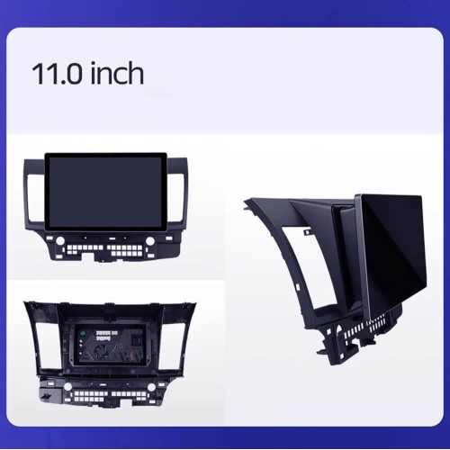 Штатна магнітола Teyes CC3 2k 4+32 Gb Mitsubishi Lancer 10 CY 2007-2012 (A) 11"