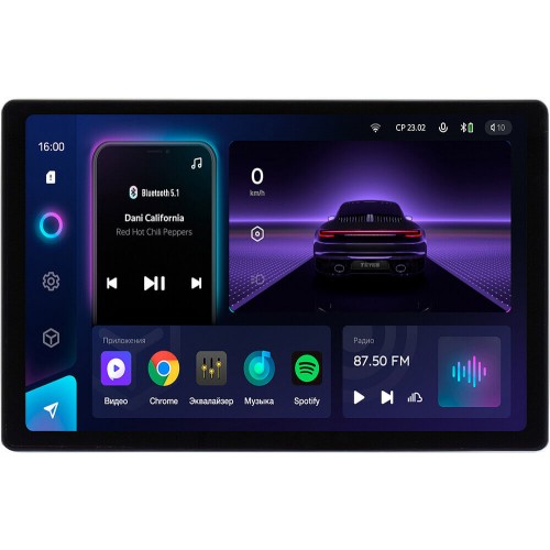 Штатна магнітола Teyes CC3 2k 4+32 Gb Mitsubishi Lancer 10 CY 2007-2012 (B) 13"