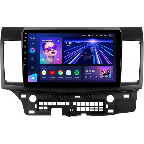 Штатная магнитола Teyes CC3 4+32 Gb Mitsubishi Lancer 10 CY 2007-2012 (A) 10"