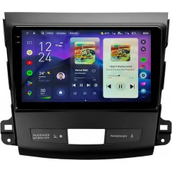 Штатная магнитола Teyes CC4 Pro 2k 8+128 Gb Mitsubishi Outlander 2 CW0W 2005-2013 / Citroen C-Crosser 1 2007-2013 / Peugeot 4007 2007-2012 (A) 9"
