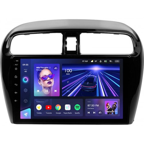 Штатная магнитола Teyes CC3 4+64 Gb Mitsubishi Mirage 6 2012-2018 9"