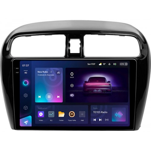 Штатная магнитола Teyes CC3 2k 6+128 Gb 360° Mitsubishi Mirage 6 2012-2018 9"