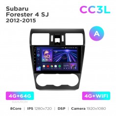 Штатная магнитола Teyes CC3L 4+64 Gb Subaru Forester 4 SJ 2012-2015 (A) 9"