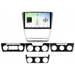 Штатная магнитола Teyes CC4L 4+64 Gb Skoda Octavia 2 A5 2008-2013 Silver 10"