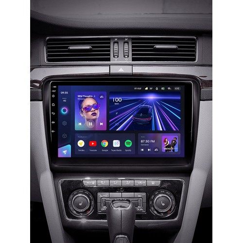 Штатна магнітола Teyes CC3 6+128 Gb Skoda Superb 2 B6 2008-2015 10"