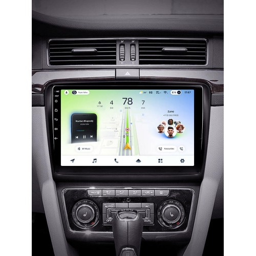 Штатна магнітола Teyes CC4L 6+64 Gb Skoda Superb 2 B6 2008-2015 10"