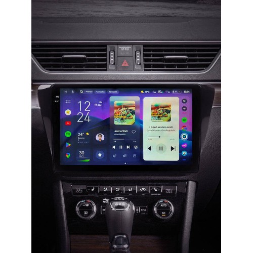 Штатна магнітола Teyes CC4 2k 6+64 Gb Skoda Superb 3 2015-2019 10"