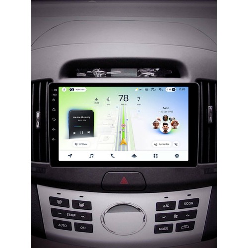 Штатная магнитола Teyes CC4L 6+64 Gb Hyundai Elantra 4 HD 2006-2012 9"