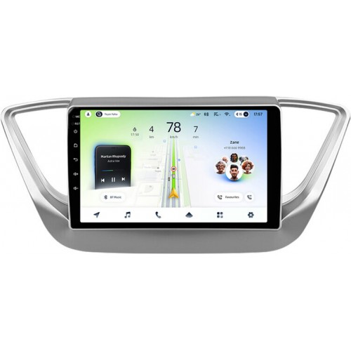 Штатна магнітола Teyes CC4L 6+64 Gb Hyundai Solaris 2 2017-2020 (A) 9"