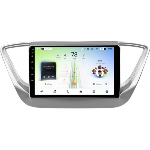 Штатна магнітола Teyes CC4L 4+64 Gb Hyundai Solaris 2 2017-2020 (B) 9"