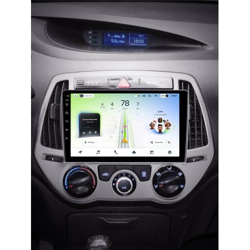 Штатна магнітола Teyes CC4L 6+64 Gb Hyundai i20 2 2012-2014 9"