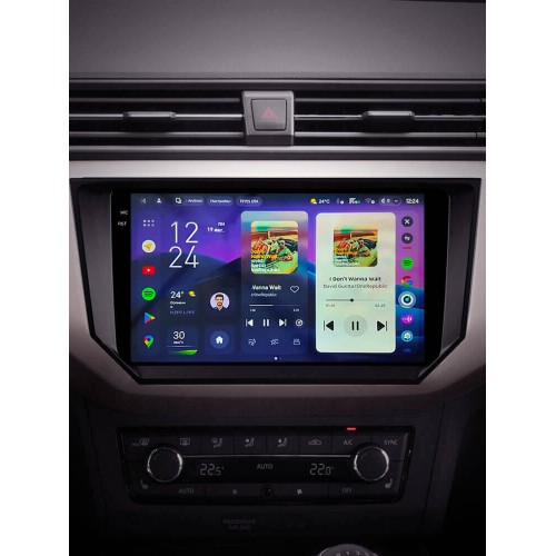 Штатна магнітола Teyes CC4 Pro 2k 12+256 Gb Seat Ibiza 2017-2020 9"