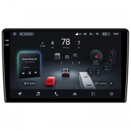Штатна магнітола Teyes CC4 Pro 2k 12+256 Gb Renault Duster 2015-2021 / LADA Largus 2021 (F1) 9"