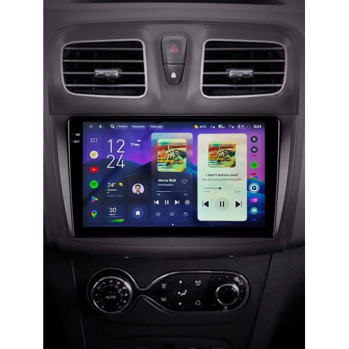 Штатна магнітола Teyes CC4 2k 6+64 Gb Renault Logan 2 2012-2022 / Sandero 2 2013-2022 (F1) (A) 9"