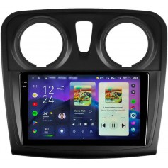 Штатна магнітола Teyes CC4 Pro 2k 12+256 Gb Renault Logan 2 2012-2022 / Sandero 2 2013-2022 (F2) (A) 9"
