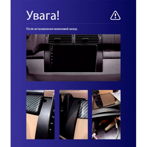 Штатная магнитола Teyes CC4L 6+64 Gb BMW X5 E39 E53 1999-2006 9"