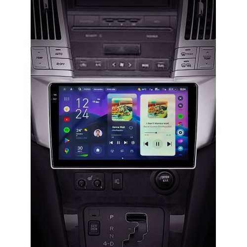 Штатна магнітола Teyes CC4 2k 8+128 Gb Lexus RX300 RX330 RX350 RX400H / Toyota Harrier 2003-2009 9"