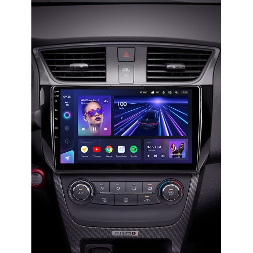 Штатна магнітола Teyes CC3 6+128 Gb Nissan Sentra B17 2012-2017 10"