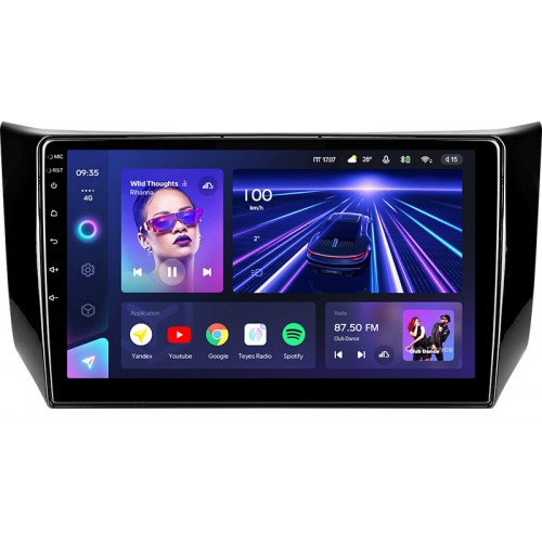 Штатна магнітола Teyes CC3 6+128 Gb Nissan Sentra B17 2012-2017 10"