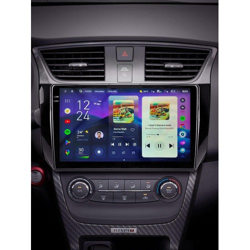 Штатная магнитола Teyes CC4 Pro 2k 12+256 Gb Nissan Sentra B17 2012-2017 10"