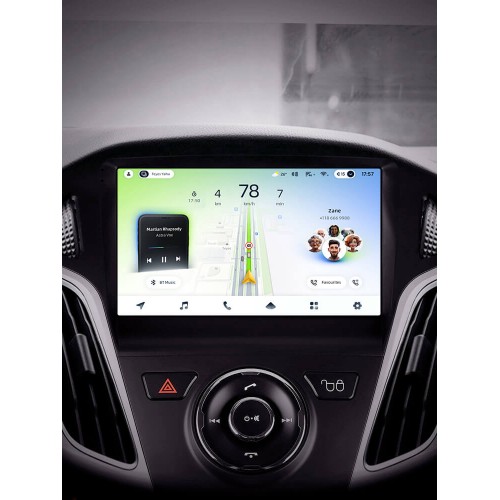 Штатна магнітола Teyes CC4L 6+64 Gb Ford Focus 3 Mk3 2011-2019 9"
