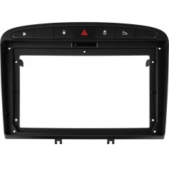 Переходная рамка под Peugeot 408 1 T7 2012-2020 / 308 2007-2015 Black 9"