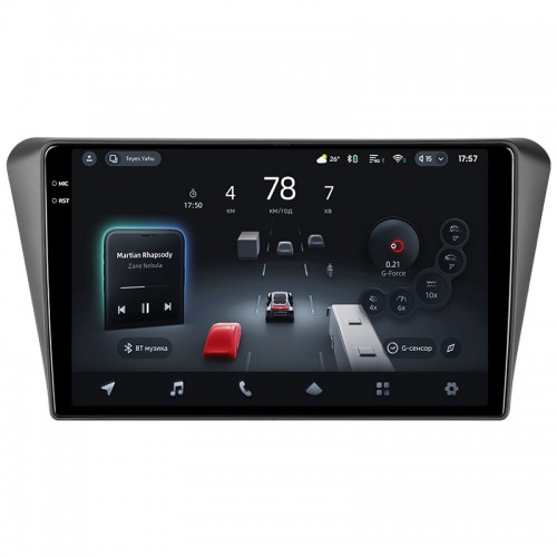 Штатная магнитола Teyes CC4 Pro 2k 8+128 Gb Peugeot 408 2014-2018 10"