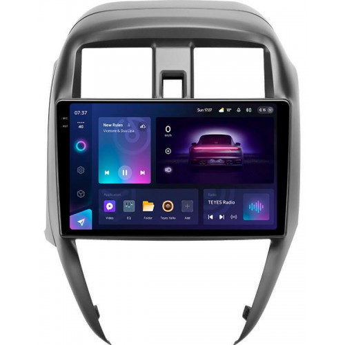 Штатна магнітола Teyes CC3 2k 6+128 Gb 360° Nissan Sunny 2014-2016 10"