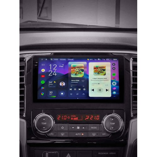 Штатная магнитола Teyes CC4 Pro 2k 12+256 Gb Mitsubishi L200 5 2018-2020 (F1) 9"