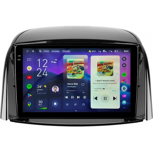 Штатна магнітола Teyes CC4 Pro 2k 12+256 Gb Renault Koleos 2008-2016 (A) 9"