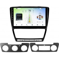 Штатна магнітола Teyes CC4L 4+64 Gb Skoda Octavia 2 A5 2008-2013 Black 10"