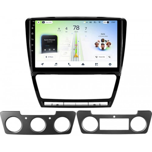 Штатна магнітола Teyes CC4L 4+64 Gb Skoda Octavia 2 A5 2008-2013 Black 10"