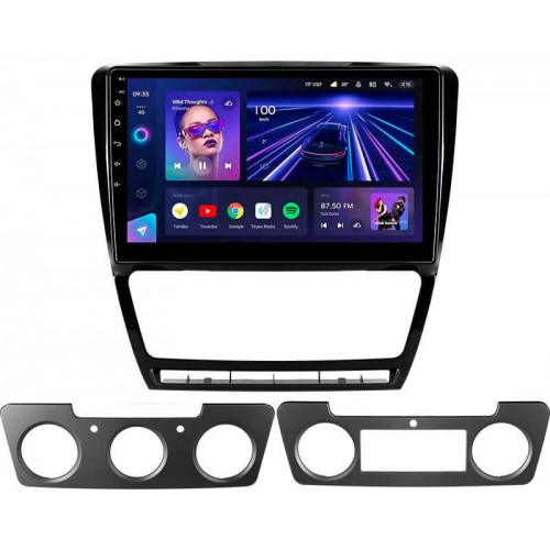Штатна магнітола Teyes CC3 6+128 Gb 360° Skoda Octavia 2 A5 2008-2013 Black 10"
