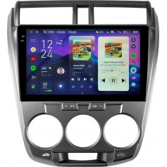 Штатная магнитола Teyes CC4 Pro 2k 8+128 Gb Honda City 2008-2013 10"
