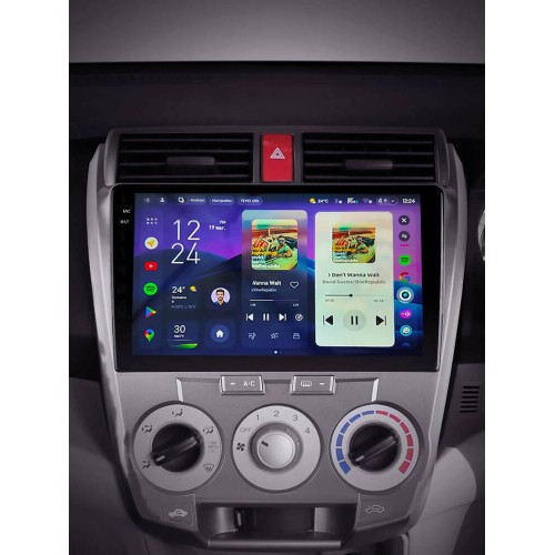 Штатная магнитола Teyes CC4 Pro 2k 8+128 Gb Honda City 2008-2013 10"