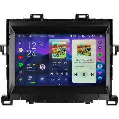 Штатная магнитола Teyes CC4 2k 8+128 Gb Toyota Alphard H20 2008-2014 9"