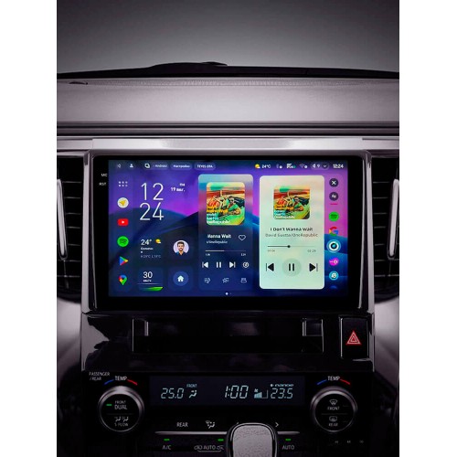 Штатная магнитола Teyes CC4 Pro 2k 8+128 Gb Toyota Alphard H30 2015-2020 10"