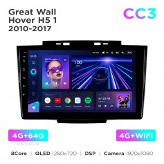 Штатна магнітола Teyes CC3 4+64 Gb Great Wall Hover H5 1 2010-2017 9