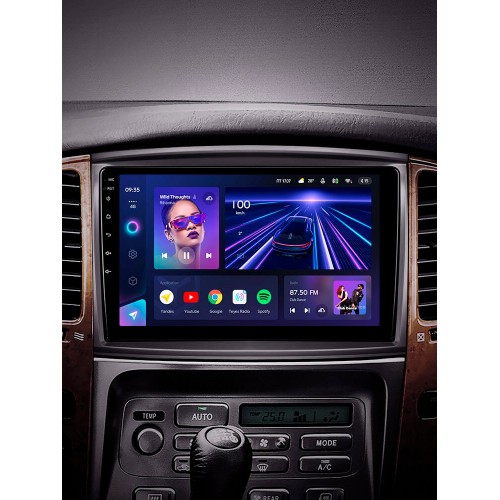Штатна магнітола Teyes CC3 6+128 Gb Toyota Land Cruiser LC 100-B 2002-2007 (C) 10"