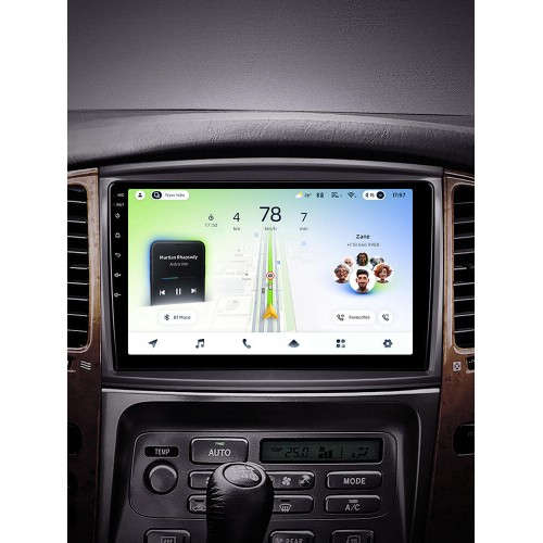 Штатная магнитола Teyes CC4L 6+64 Gb Toyota Land Cruiser LC 100-A 2002-2007 (A) 9"